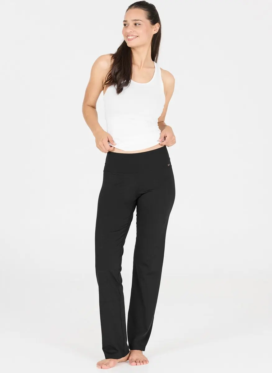 Athlecia Metis W Gym Pants Jazzbroek Dames - Zwart/Wit - 36 - afbeelding 4 van 6