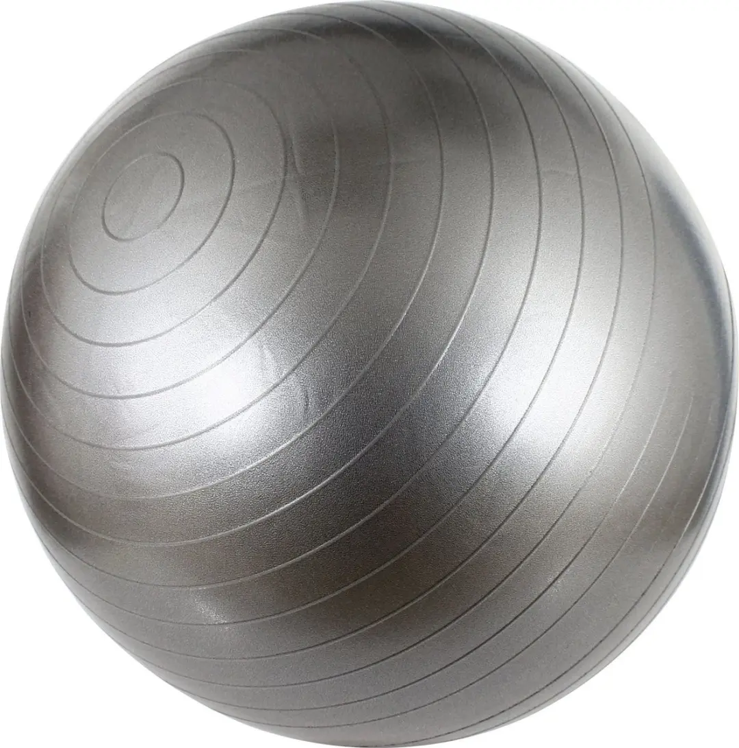 Avento Fitnessbal Ø55cm - Zilver - afbeelding 6 van 6