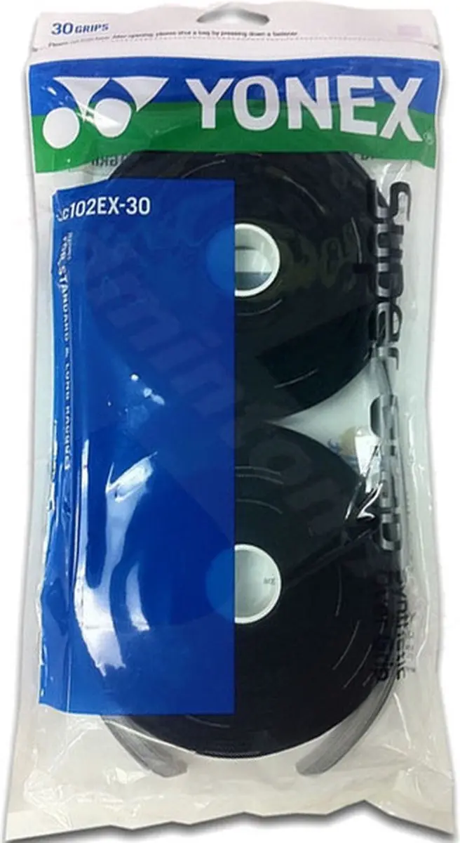 Yonex Super Grap Overgrip 30 St. Zwart