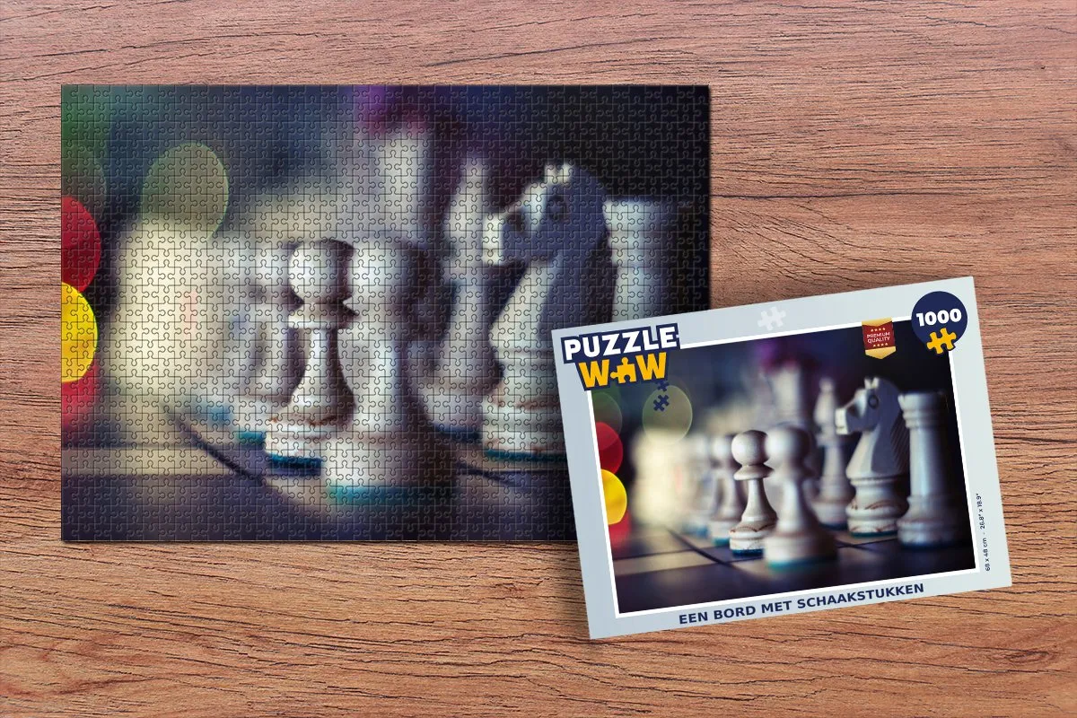 PuzzleWow Legpuzzel 1000 Stuks - Multicolor