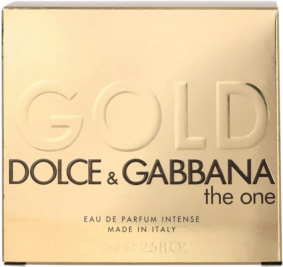 Dolce & Gabbana The One Gold Eau de parfum intense 75ml