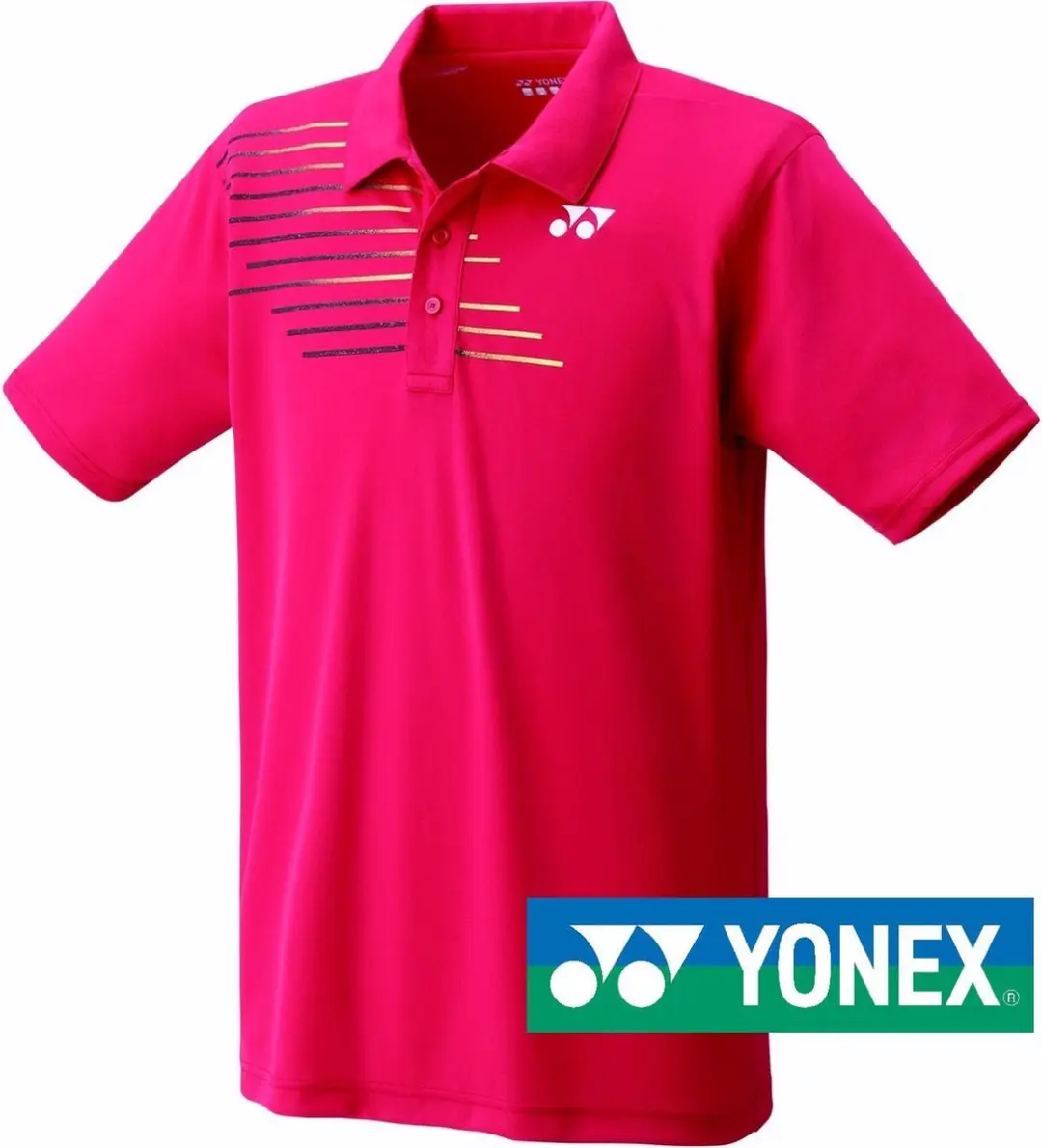 Yonex heren tennis badminton polo rood