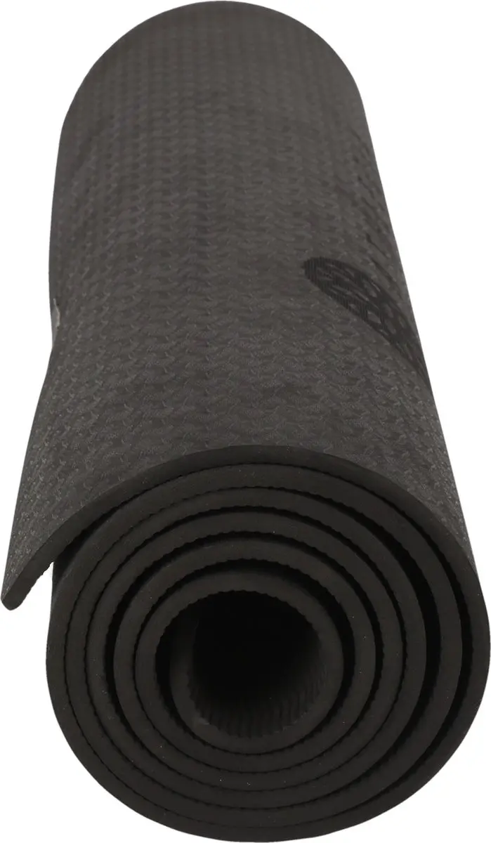 Athlecia Estell Yogamat 173x61cm - 6mm TPE - Zwart - afbeelding 3 van 4