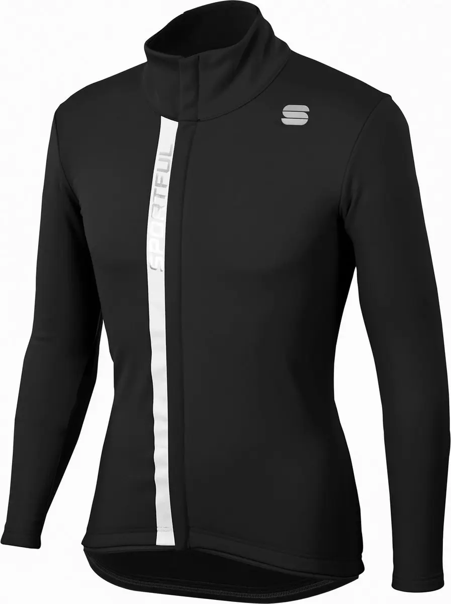 Sportful Fietsjack Heren Zwart / SF Tempo Ws Jacket-Black/White