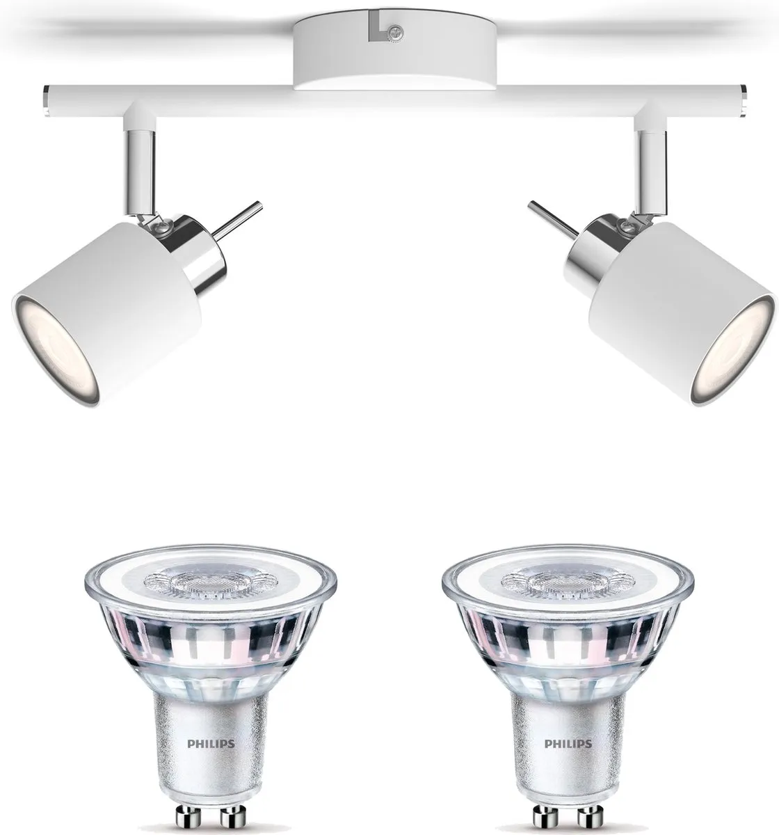 Philips Meranti Opbouwspot 2x GU10