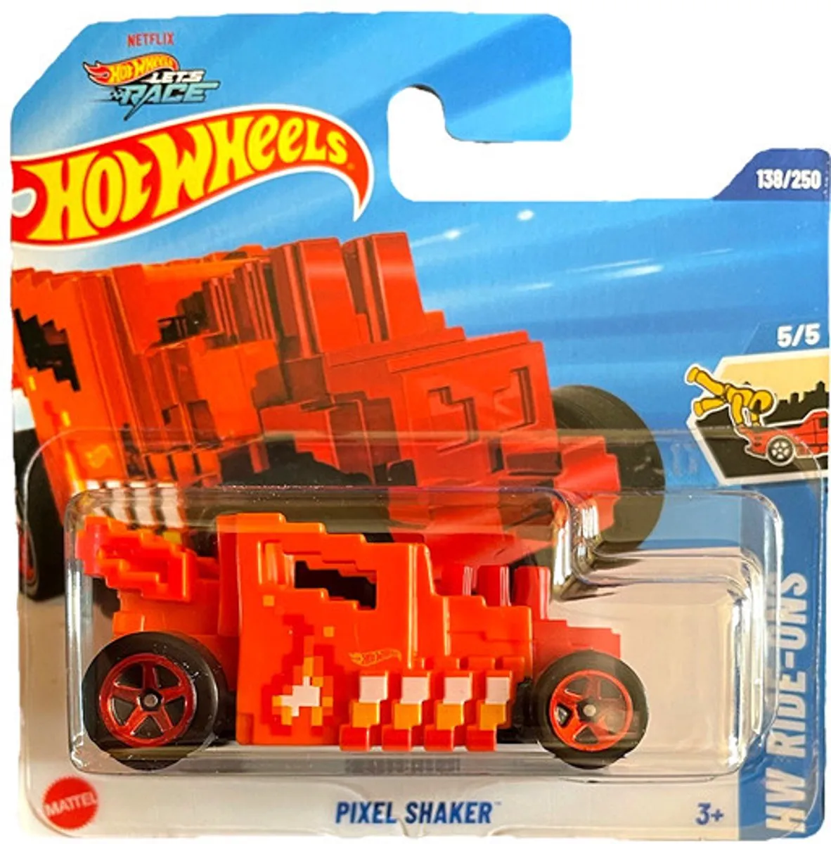 Hot Wheels Pixel Shaker 1:64 Orange