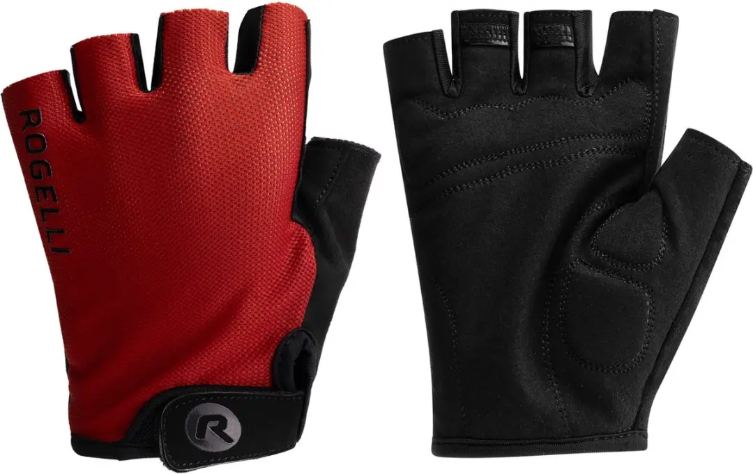 Rogelli Core Heren Fietshandschoenen Korte Vinger XXL - Rood
