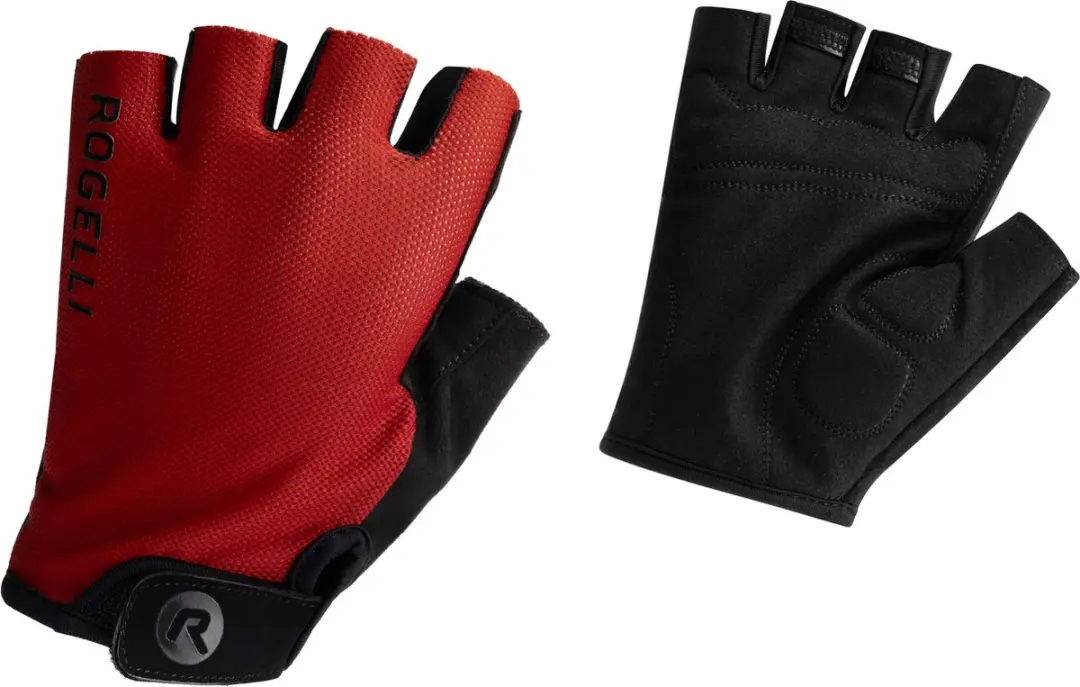 Rogelli Core Heren Fietshandschoenen Korte Vinger XXL - Rood