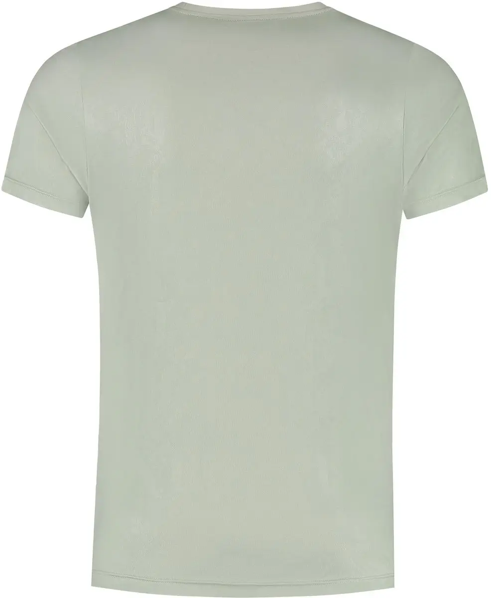 Rogelli Motion Heren Hardloopshirt S - Aqua Grijs/Groen - afbeelding 6 van 6