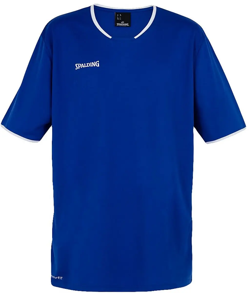 Move Shooting Shirt Korte Mouw Koningsblauw/Wit