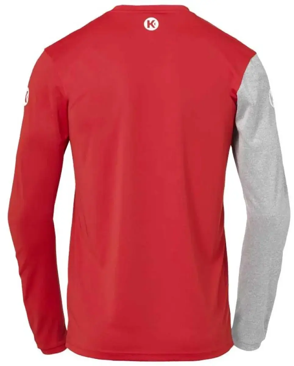 Kempa Core 2.0 Longsleeve - Rood-Donker Grijs - Maat S
