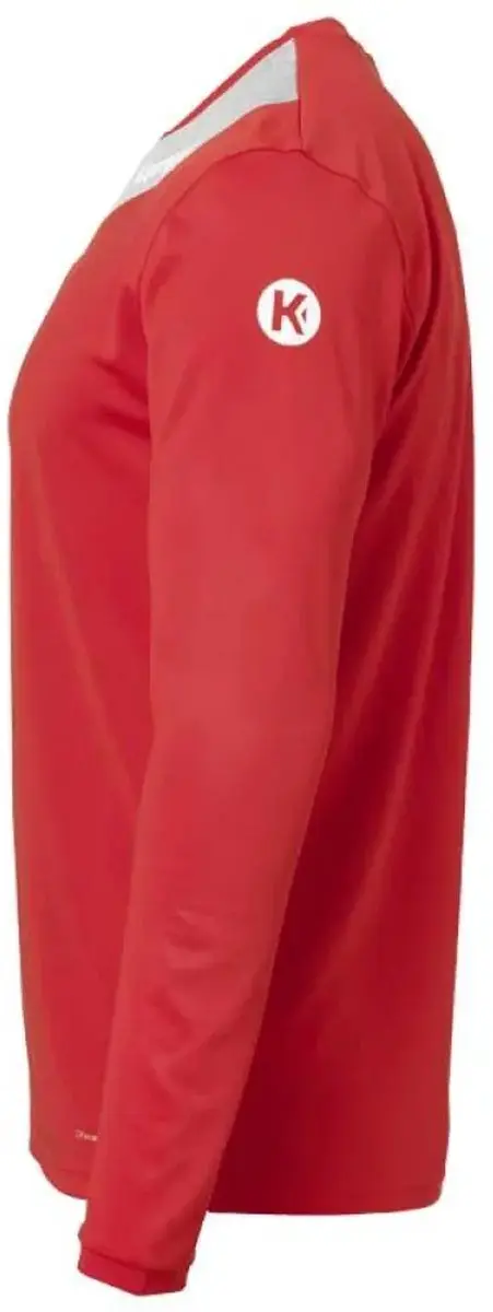 Kempa Core 2.0 Longsleeve - Rood-Donker Grijs - Maat S