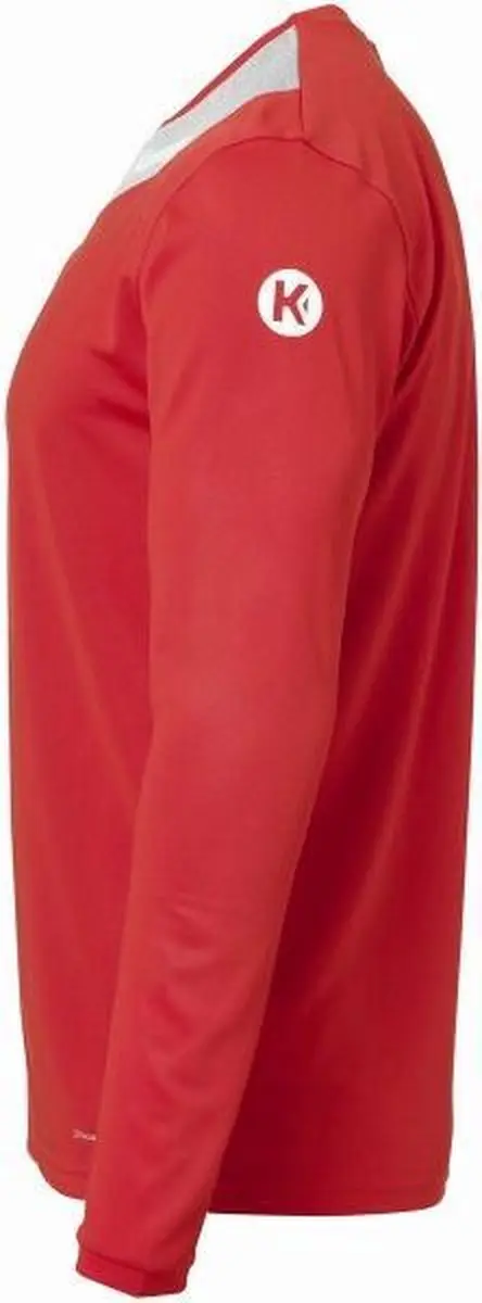 Kempa Core 2.0 Longsleeve - Rood-Donker Grijs - Maat S