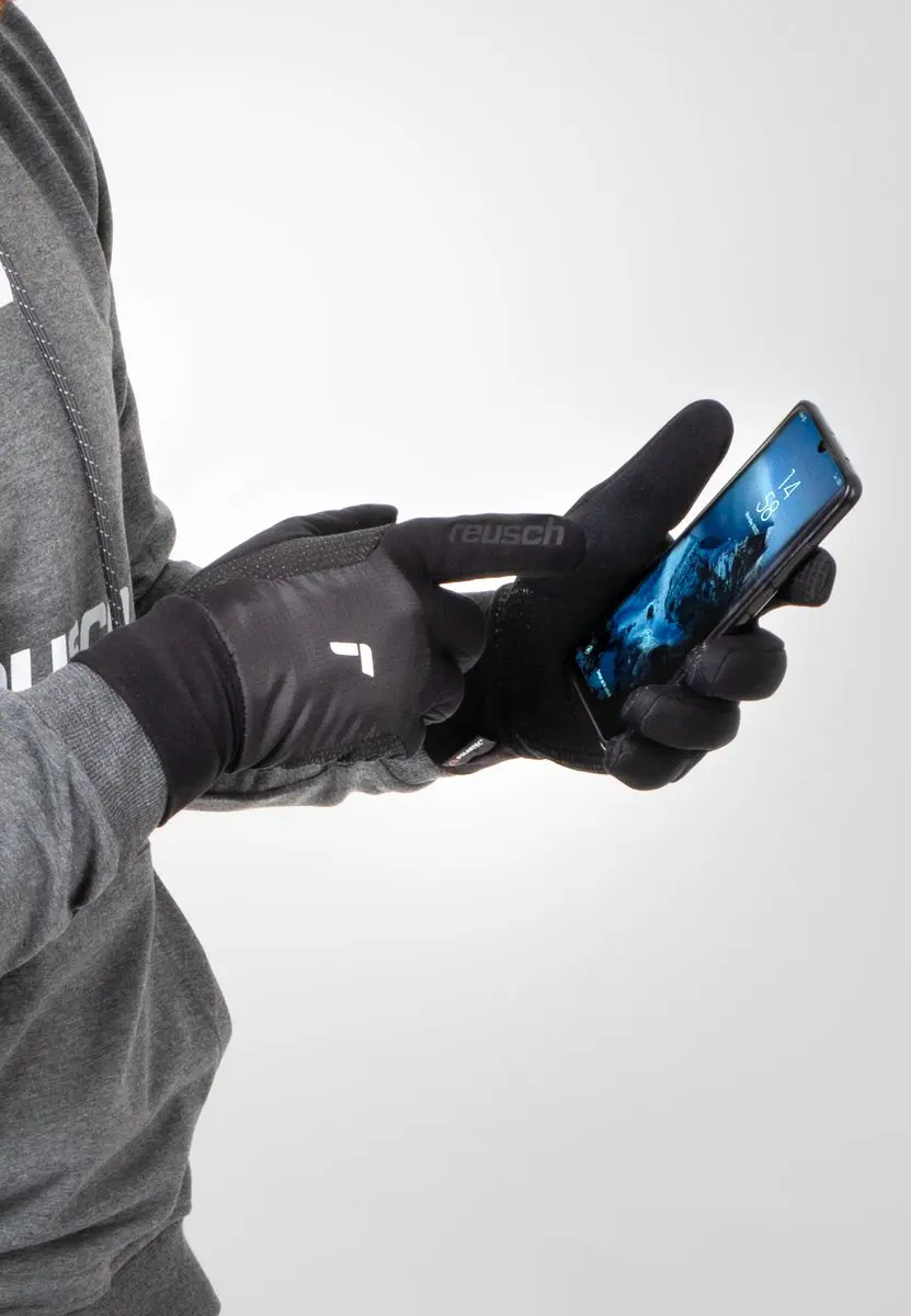 Reusch Garhwal Hybrid Handschoenen - 8,5 - Zwart-Zilver - afbeelding 4 van 6