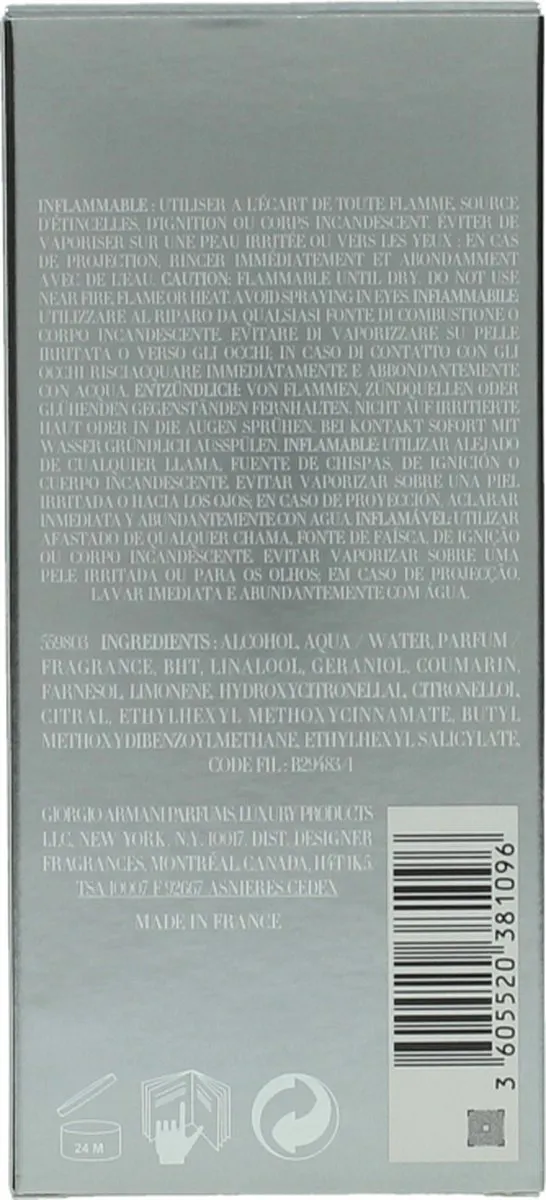 Armani Emporia Diamonds Herenparfum 75ml - afbeelding 6 van 6
