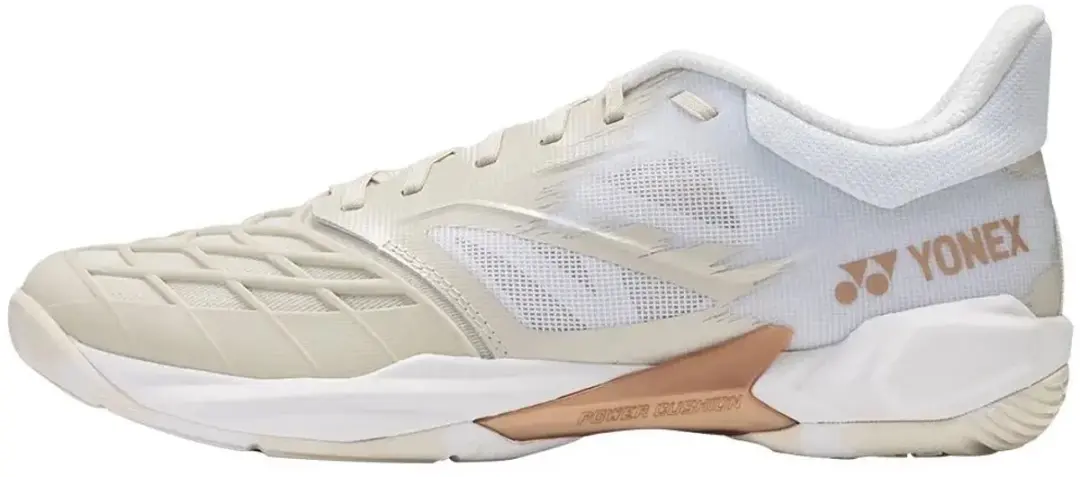 Yonex PC Cascade Drive Badmintonschoenen 46 - Lichtbeige - afbeelding 4 van 6