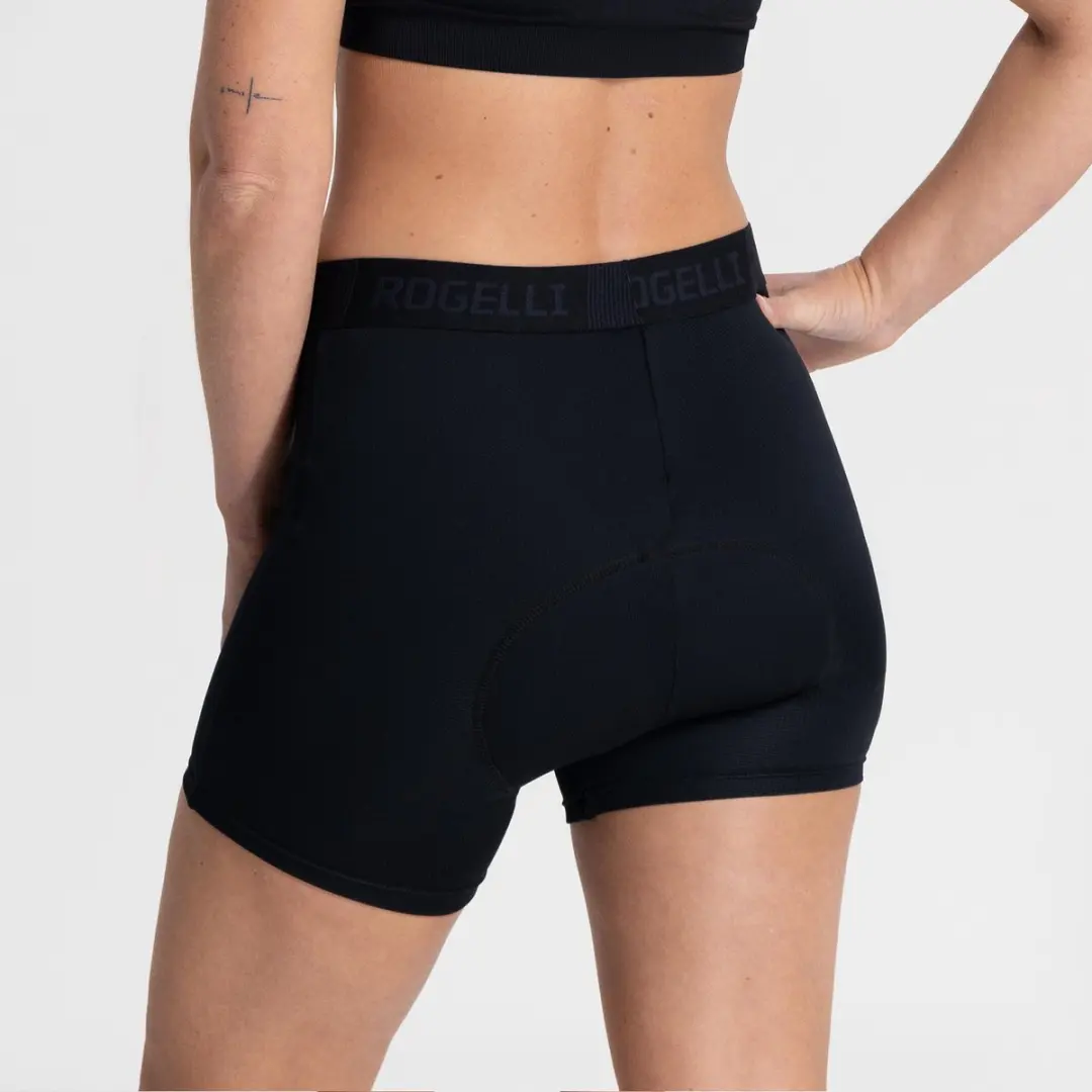 Rogelli Dames Fietsonderbroek Boxer - Met Zeem - Zwart - XS - afbeelding 4 van 4