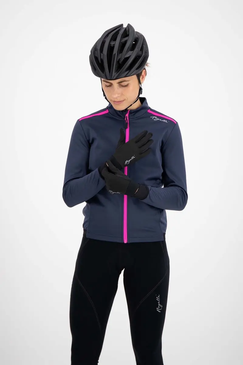 Rogelli Laval Dames Fietshandschoenen - Zwart - XL - afbeelding 4 van 6