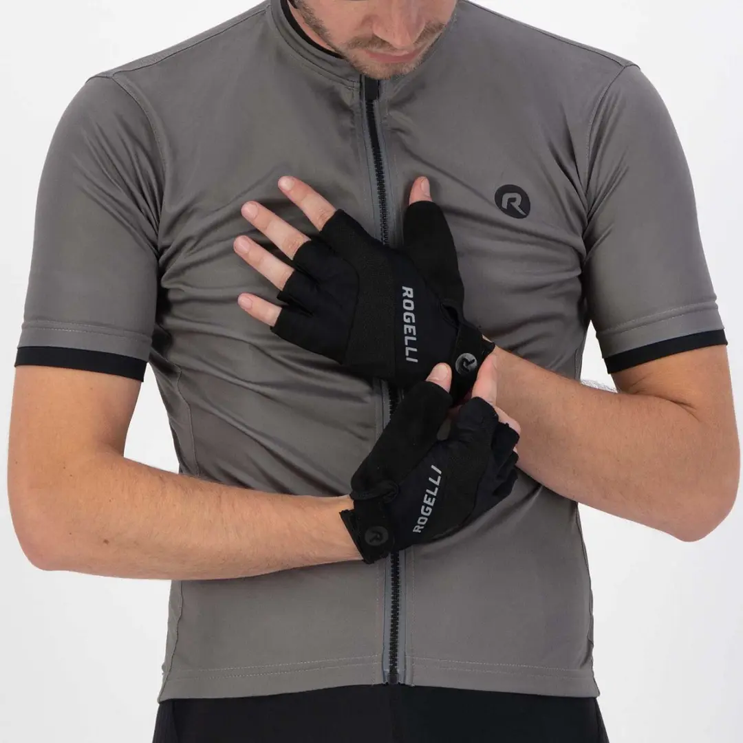 Rogelli Phoenix II Heren Fietshandschoenen - Zomer - Korte vinger - Zwart