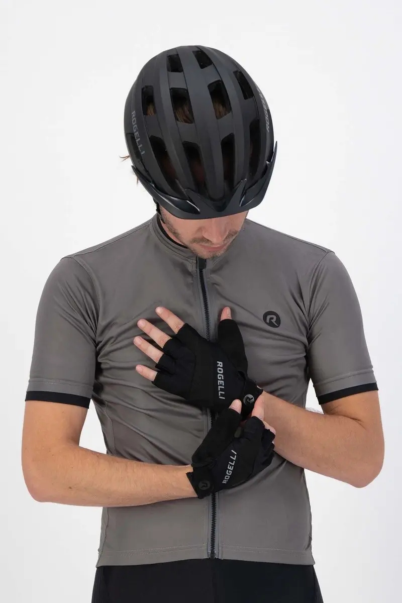 Rogelli Phoenix II Heren Fietshandschoenen - Zomer - Korte vinger - Zwart