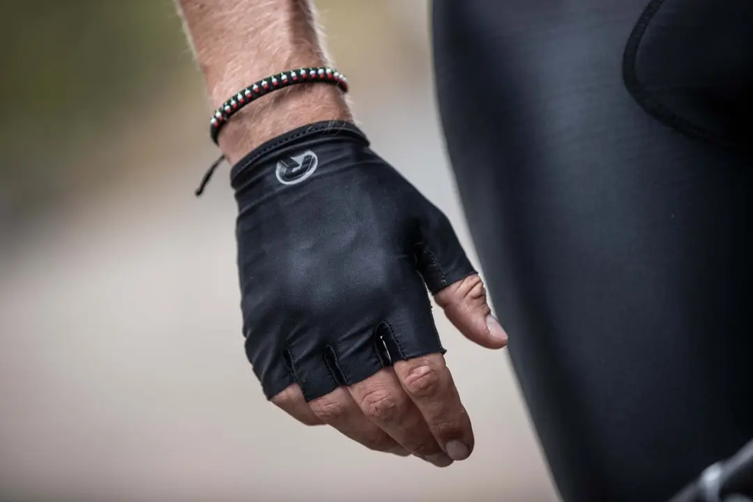 Rogelli Solid Heren Fietshandschoenen XL - Zwart - afbeelding 6 van 6