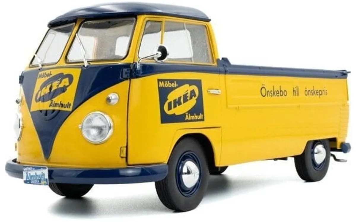 Volkswagen T1 Pick-Up Ikea Sweden 1:18 Solido