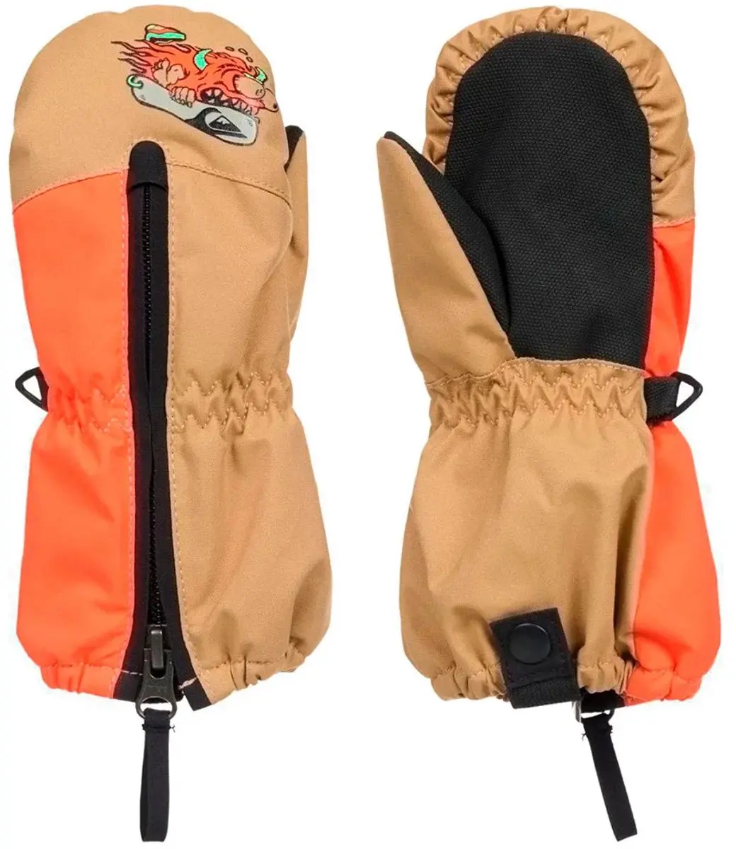 Quiksilver Indie Handschoenen Bruin S Kinderen