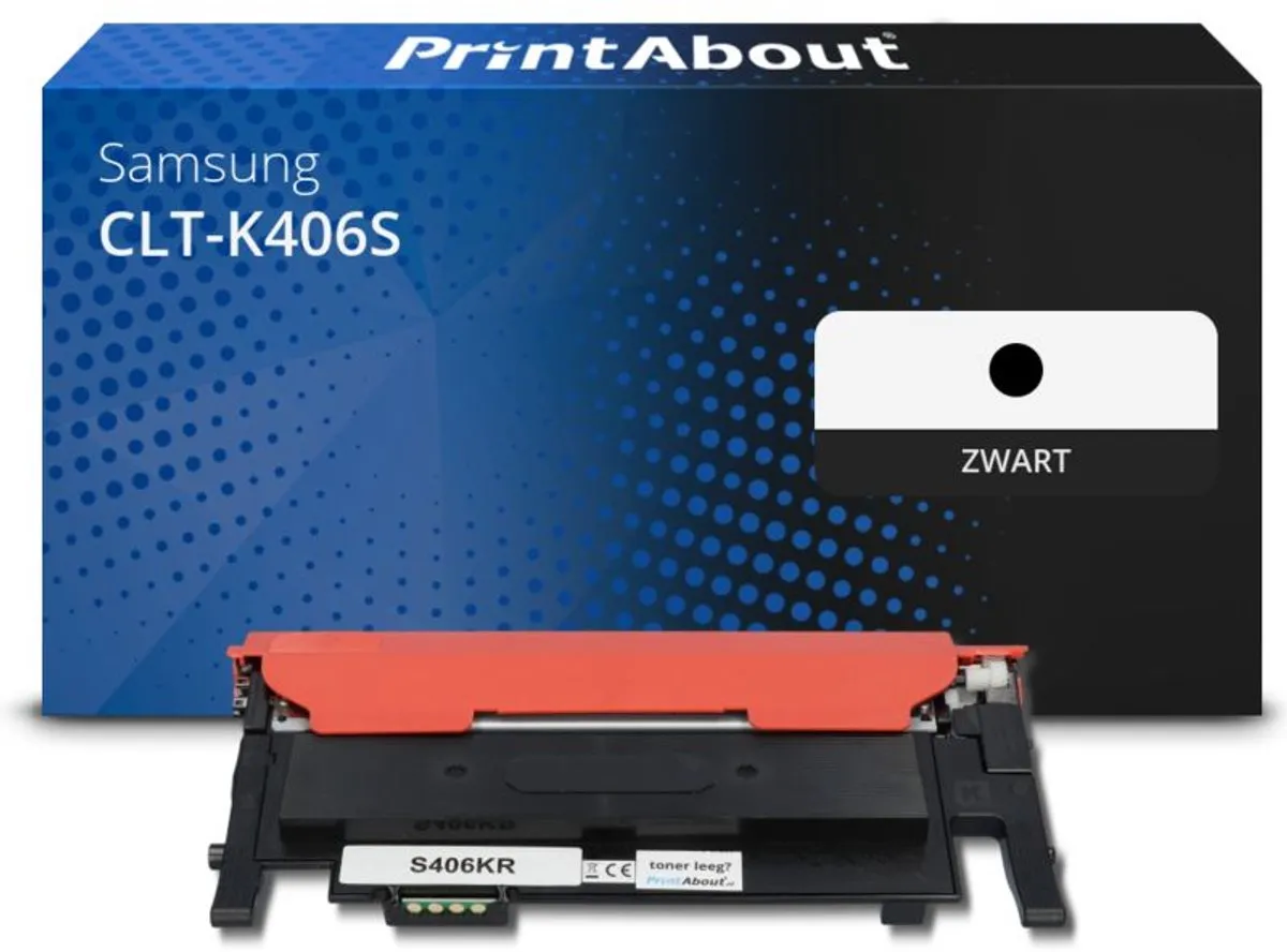 PrintAbout CLT-K406S Toner Zwart