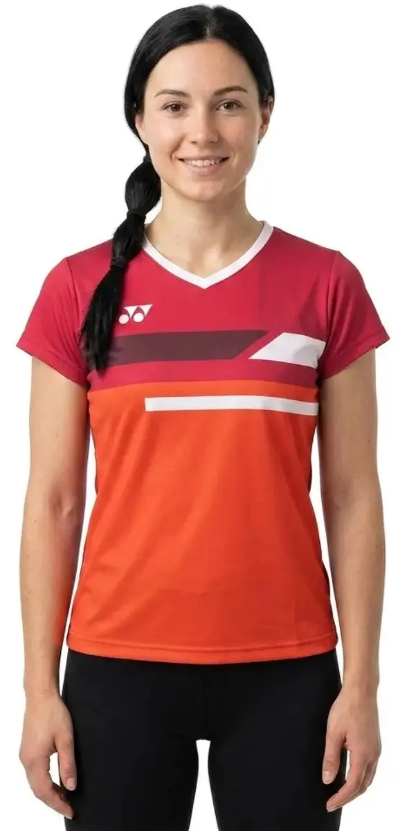 Yonex Team Korte Mouw Poloshirt YW0029EX - XS - Rood - afbeelding 3 van 3