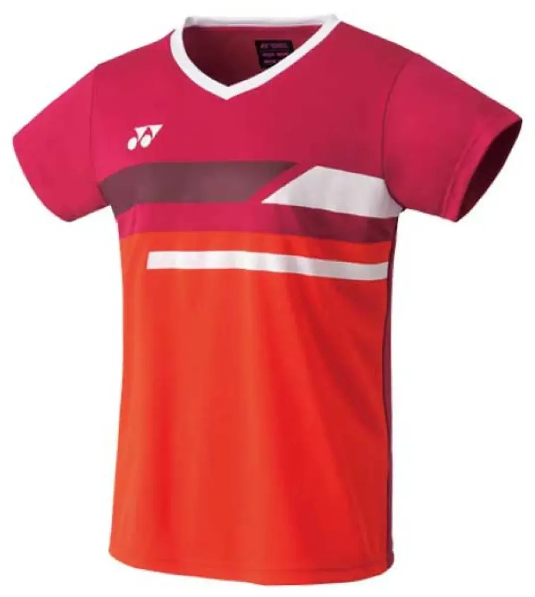 Yonex Team Korte Mouw Poloshirt YW0029EX - XS - Rood - afbeelding 2 van 3