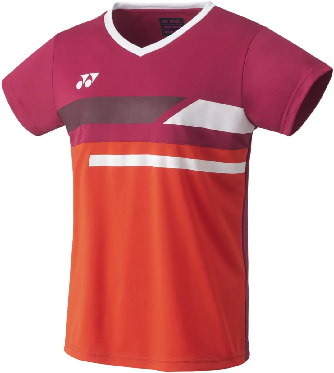 Yonex Team Korte Mouw Poloshirt Rood XS Vrouw