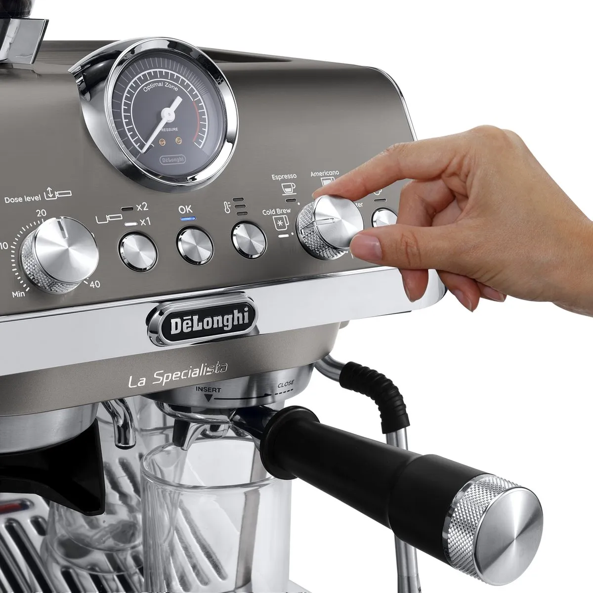 De'Longhi La Specialista Arte Evo EC9255.T Pistonmachine - Titanium