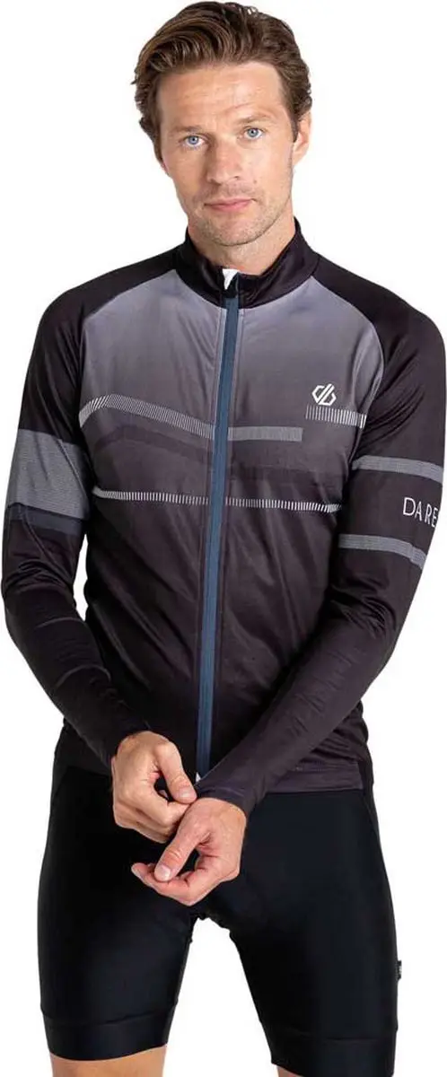 Dare2b Aep Revolving Jersey Met Lange Mouwen Zwart L Man