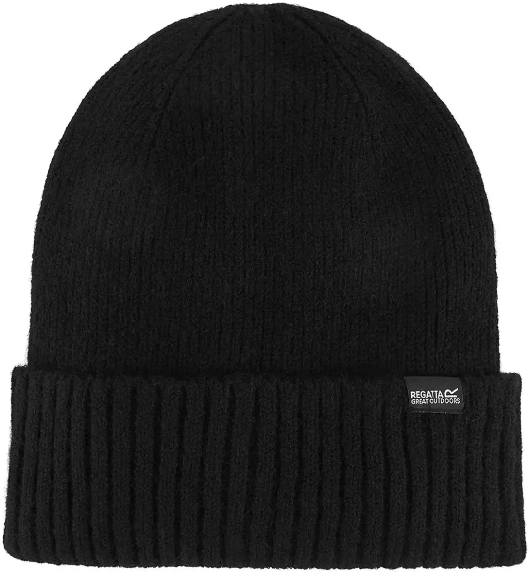 Regatta Basic Geribde Beanie - Zwart
