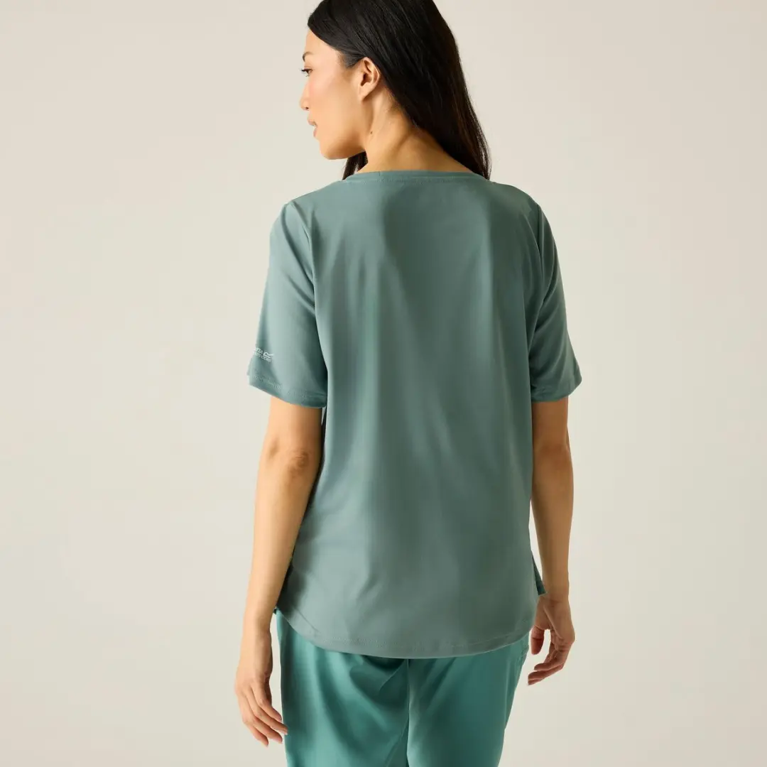 Regatta Botanna Dames T-shirt - Groen - afbeelding 4 van 6