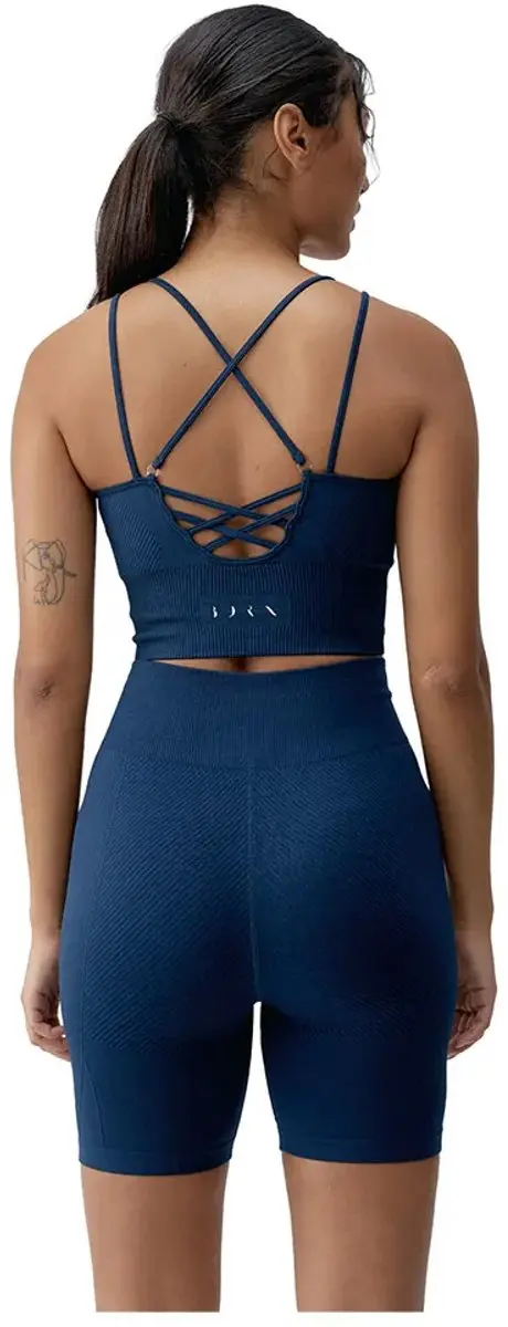 Born Living Yoga India Korte Broek - S - Sailor Blue