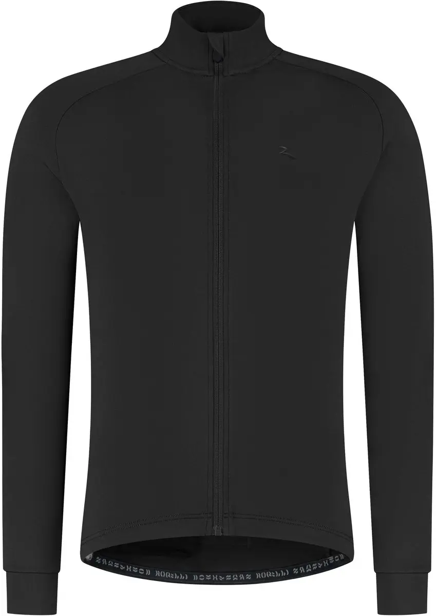 Rogelli Essential II Heren Fietsshirt - Lange Mouw - Zwart