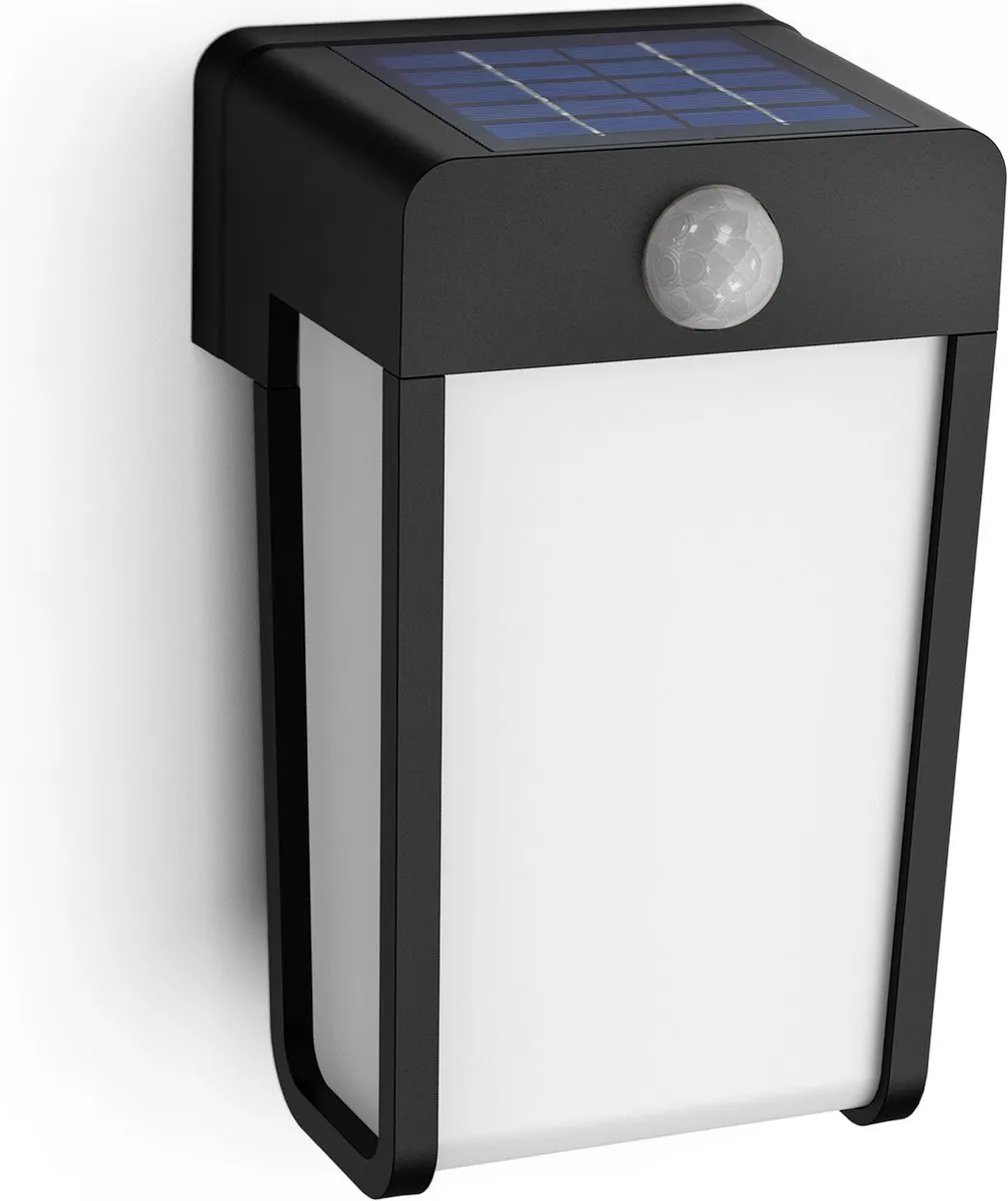 Philips LED Shroud Solar Wandlamp - 2.3W Warm Wit