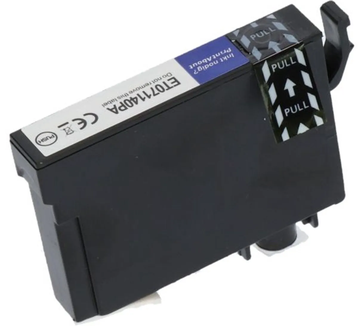 PrintAbout T071 C13T071140 Inktcartridge - Zwart