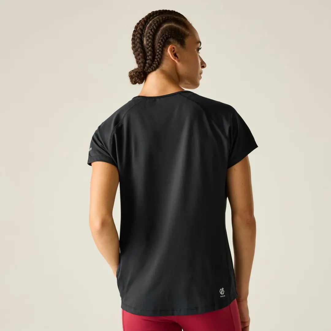 Dare 2b Corral Active T-shirt - Dames - Maat 48 - Zwart - afbeelding 6 van 6