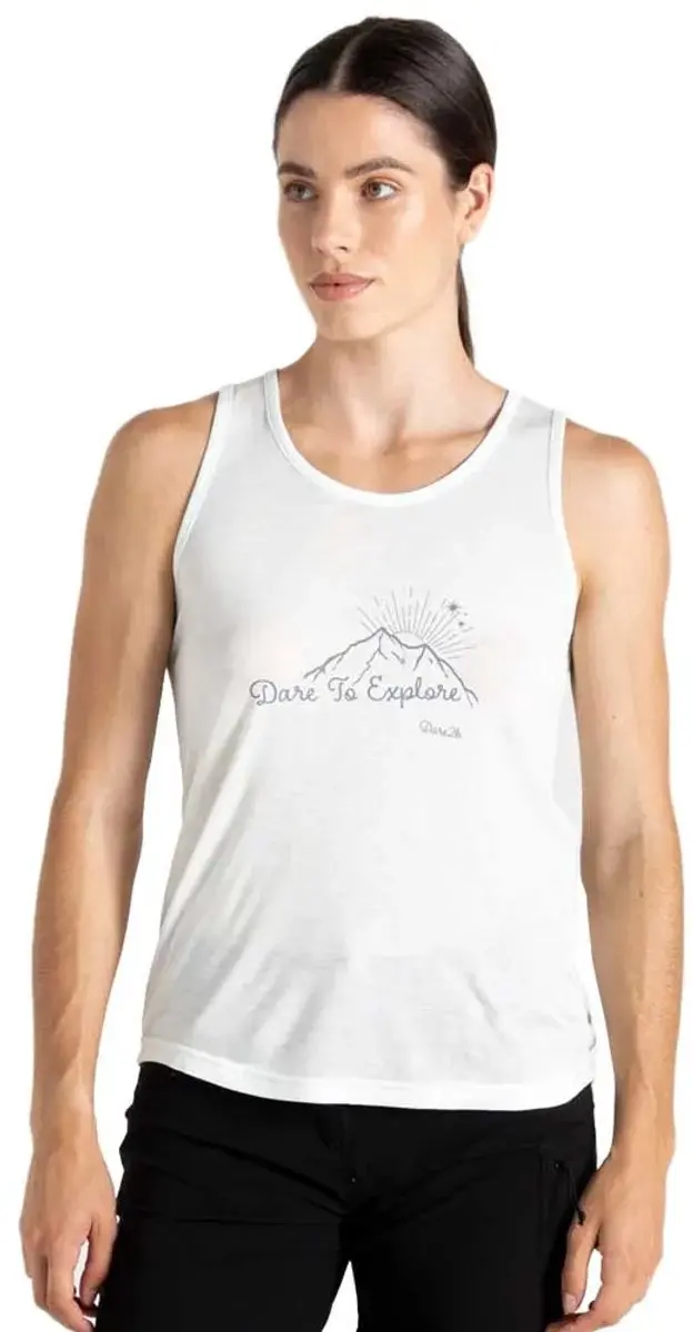Dare 2b Harmonic Mouwloos T-shirt Chalk Blue