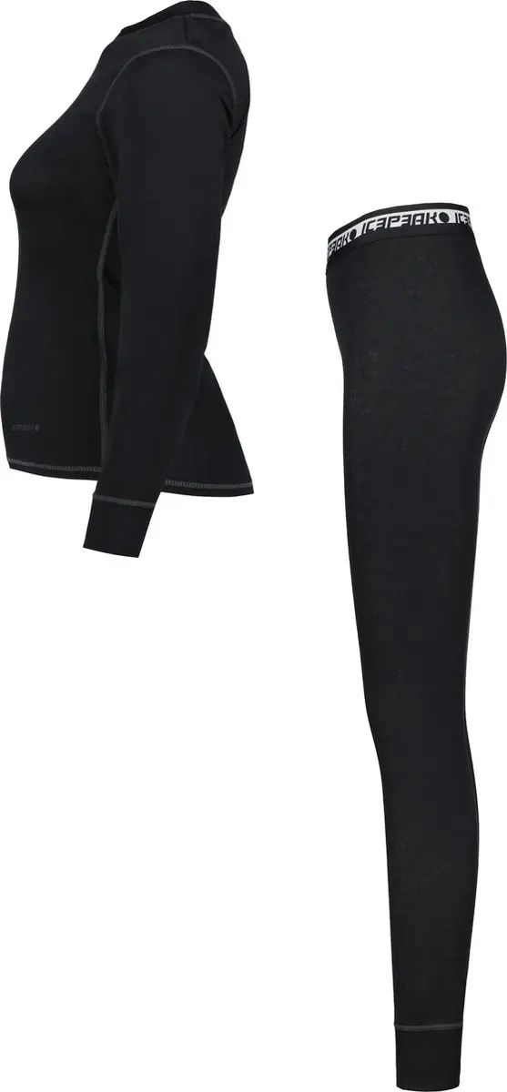 ICEPEAK IVEYE Vrouwen Thermoset ZWART