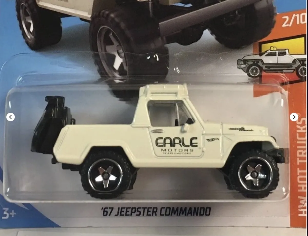 Hot Wheels Jeepster Commando 67 1:64 - 7cm - Divers