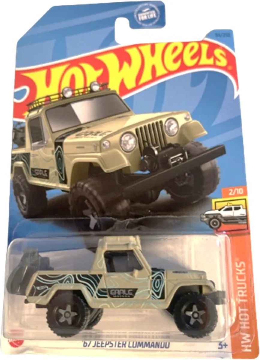 Hot Wheels Jeepster Commando 67 1:64 - 7cm - Divers
