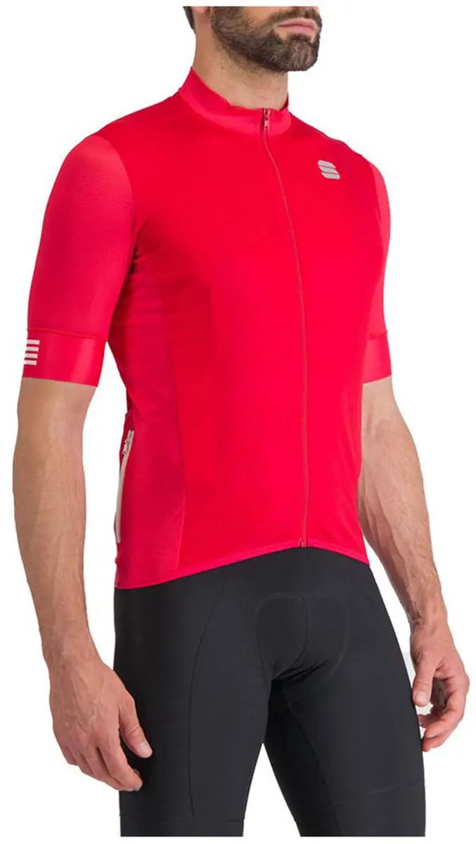 Sportful Srk Korte Mouw Wielertrui Rood S Man