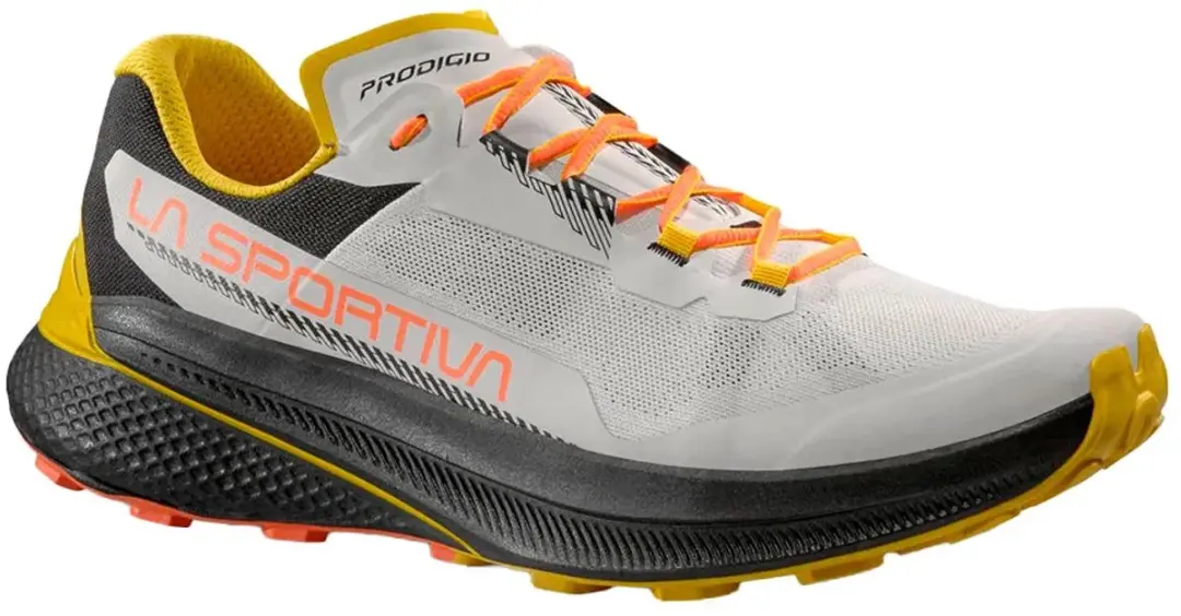 La Sportiva Prodigio Trailschoenen - Chalk/Black - EU 43.5