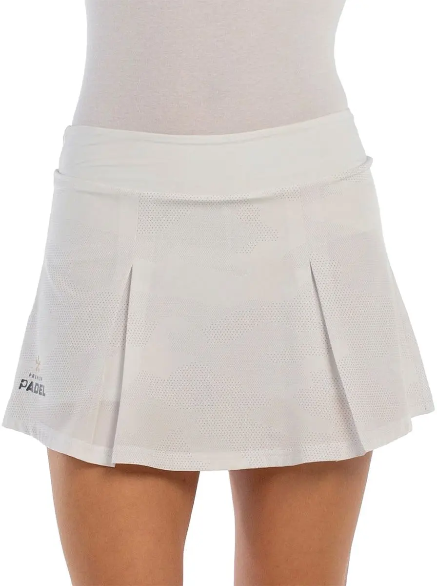 Falda Bullpadel Premier Padel Adoso 012 Blanco Mujer Xl