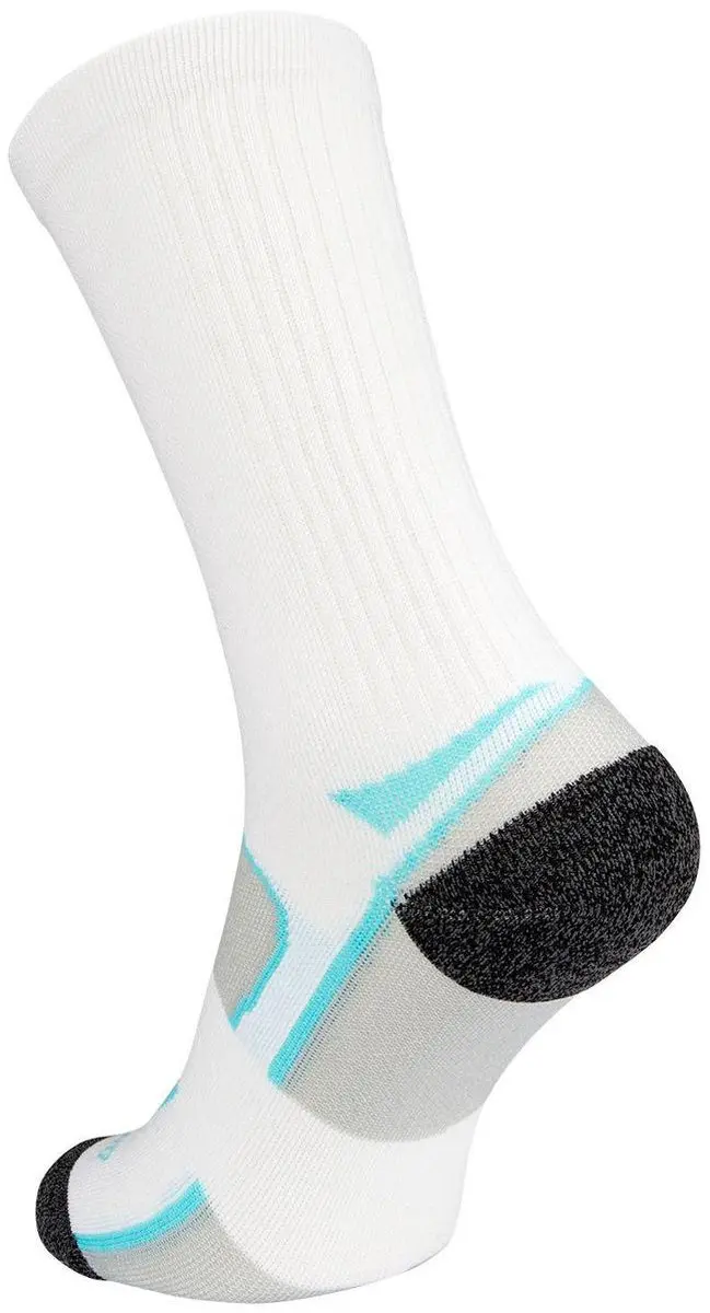 Avento Sportsokken Dames 2-Pack - Wit/Blauw - 39-42