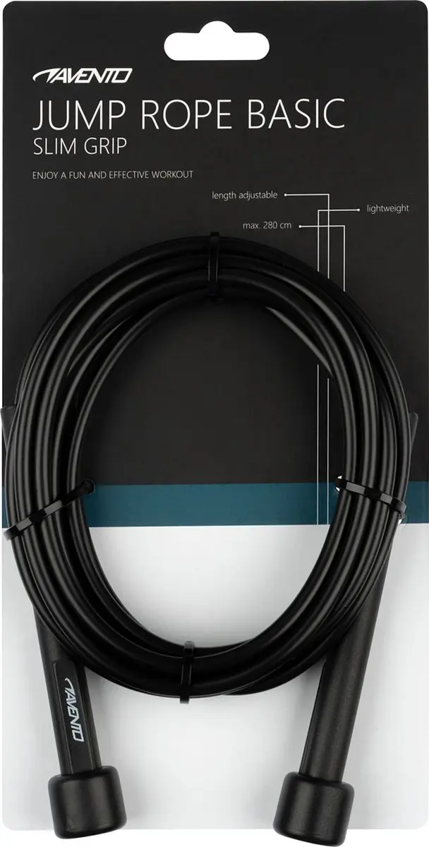 Avento Springtouw Basic - Zwart - afbeelding 5 van 6