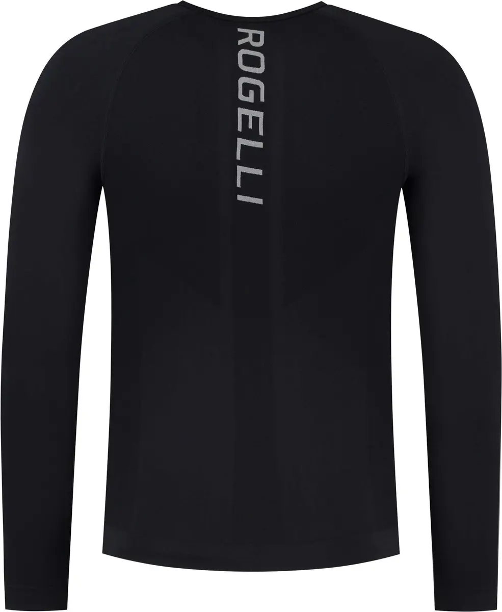Rogelli Essential Ondershirt Lange Mouw Zwart L/XL